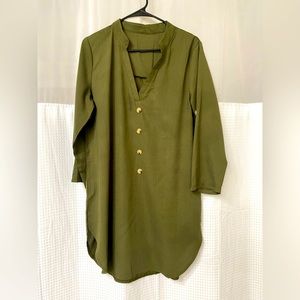 Side Slit, Tunic Dress